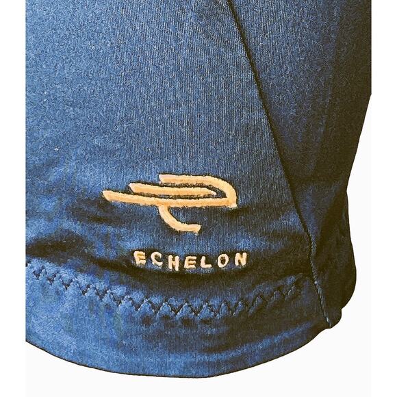 NIKE Echelon Black & Purple Cycling Compression Padded Bike Shorts ~ Men's LARGE - Picture 4 of 5